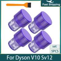 Washable Replacement Filters for Dyson V10 SV12 Cyclone Animal Absolute Total Clean Vacuum Cleaner Parts