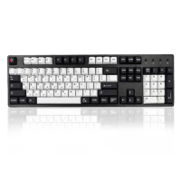 137 Keys GMK Black White Russian Korean Keycaps Cherry Profile PBT Dye sublimation Mechanical Keyboard Keycap For MX Switch