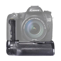 BG-70D 80D Vertical Battery Grip Holder for Canon EOS 70D 80D DSLR Camera Replacement as BG-E14