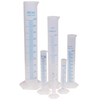 1 Pc 10ml/25/50/100/250/500/1000ml Measuring Cup Transparent Kitchen Measuring Graduated Cylinder Test Tube Laboratory Tool