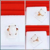Cincin Batu Natural Biduri Bulan