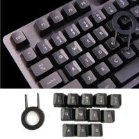 12Pcs Bump Keyboard Keycaps for logitech G413 G910 G810 G310 G613 K840 Romer-G Switch Mechanical Keyboard Backlit Keycap C26