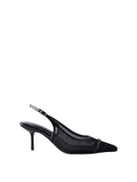 รองเท้าส้นสูงเปิดส้นผู้หญิง FIRA สีดำ