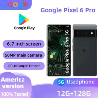 Google Pixel 6 Pro 5G Unlocked Mobile Phone 6.7" 12GB RAM 128/256GB ROM Octa Core NFC Google Tensor Original Android CellPhone