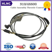 Replacement 910/48800 Throttle Cable Assy With Lever for JCB Backhoe Loader 2CX/3CX/4CX/3CS/4CN Acce