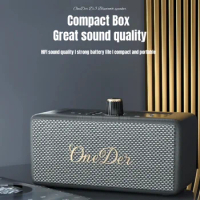 30W Big Power retro cortex Bluetooth Speaker Outdoor Portable Wireless Stereo Small Subwoofer HIFI audience audio system