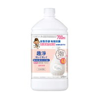 【LION 獅王】趣淨敏弱肌專用洗手慕斯補充瓶(700ml)