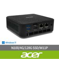 【Acer 宏碁】微軟M365組★RB102 四核迷你電腦(RB102/N100/4G/128G SSD/W11P)