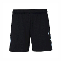 Asics [2053A138-004] 男女 短褲 短版 球褲 亞洲版 運動 排球 訓練 輕量 吸濕快乾 虎爪 黑藍
