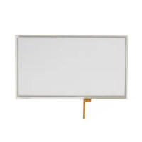 50 PCS a lot Replacement Game Accessories Touch Screen Digitizer Glass LCD Screen Fit For Wii U Gamepad