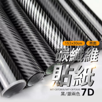 【工具達人】carbon 卡夢 貼膜 碳纖維貼紙 立體包膜貼 立體 改色 7D銀色 30公分(190-CB7DS30)