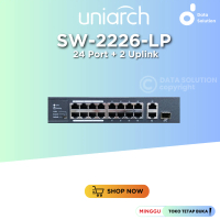 Uniarch SW-2226-LP Switch PoE 24 PoE Port + 2 Uplink