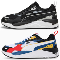 Puma 休閒鞋 男鞋 緩衝 記憶鞋墊 X-Ray 3 黑/白【運動世界】39906401/39906405