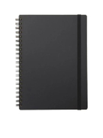 WIREBOUND NOTEBOOK B6 BK