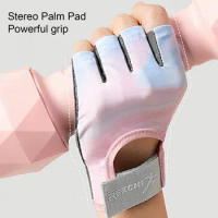 Friendly to Skin Half Finger Gloves Comfortable Scratch Resistant Practical Women Men Half Finger Cycling Bike Gloves