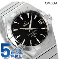 Omega 歐米茄 瑞士頂級腕錶 手錶 品牌 自動上鍊 星座 クロノメーター 38MM 男錶 男用 黑 OMEGA 123.10.38.21.01.001 新品 時計