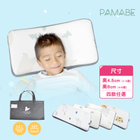 【PAMABE】4D水洗透氣兒童枕-50x30x6cm(3-8歲/水洗/防蹣/防/透氣床墊/寶寶床墊/新生兒/彌月禮)