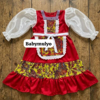 Babymulyo KOSTUM TRADISIONAL RUSIA SARAFAN DRESS ANAK DAN DEWASA BY SKYKIDS//RUSIA SARAFAN DRESS