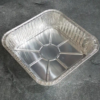 Tray OX1400 / K1452 isi 10 pc Cetakan Kue Aluminium Foil Kotak 20 x 20 Terlaris!!!!!
