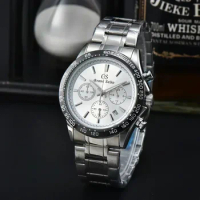 New Luxury Brand Grand Seiko SLGC001G Tentagraph Evolution 9 Collection Steel Strap Chronograph Quartz AAA Watch For Men