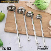 Irus Bakso Soup Ladle Centong Bakso Kuah Stainless 90 120 180 240 cc - 4 oz / 120 cc Kitchenware