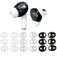 3 Pair Replacement Earbuds Silicone Eartips Earpads for Airpods 2 Earphones