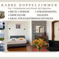 住宿 Krabbe Doppelzimmer 4, am Elbe-Weser-Radweg mit Fahrradunterstellmöglichkeit, auch für E-Bikes, ideal für Kurzaufenthalte, Smart-TV 42 Zoll, kostenfreier Parkplatz, 弗雷門