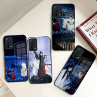 ChenQingLing The Untamed Wang Yibo XiaoZhan Phone Case Glass For Vivo Y73 Y55s Y31s X70 X60 Y30 S9 S10 S12 U5 Z3 7 8 Pro