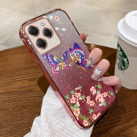 เคสสำหรับ tecno spark 20 pro tecno spark 20 pro plus เคสโทรศัพท์ หรูหรา ชุบแวววาว โปร่งใส กันกระแทก
