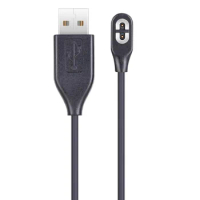 1MFor AfterShokz Aeropex AS800 Headphone Magnetic Charging Cable USB Charger 5V PVC Black For Aftershokz Shokz AS800 Watch Parts