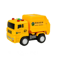【888ezgo】台灣垃圾車仿真模型（小台）（台灣音樂）（摩輪推動超會跑）（ST116）