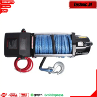 Alat Derek Elektrik 6 Ton 1200 LBS Syntetic Electic Winch Derek Mobil Otomatis