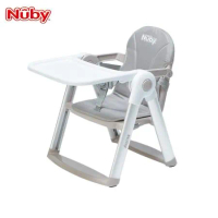 Nuby可攜兩用兒童餐椅 蒙布朗