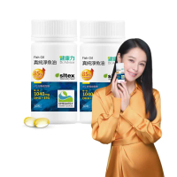 【Dr.Advice 健康力】高濃度真純淨魚油60粒x2瓶 徐若瑄代言(高濃度 rTG型態)