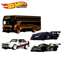 【正版授權】風火輪 PREMIUM 運輸車收藏4入組 玩具車 運輸車 奧迪 藍寶堅尼 Hot Wheels - 219605