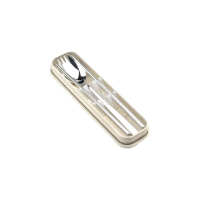 【ROYAL LIFE】二合一不鏽鋼叉匙餐具組-2入組