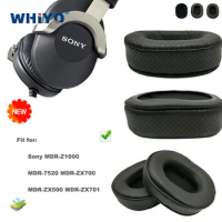 New Upgrade Replacement Ear Pads for Sony MDR-Z1000 MDR-7520 MDR-ZX700 MDR-ZX500 Headset Parts Leath