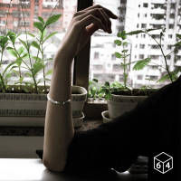 【ART64】手環 手鐲 品牌C型手環 霧面-小 999純銀手環