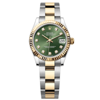 Rolex 勞力士278273 特殊橄欖綠面 時鑽 31mm