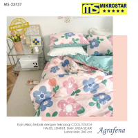 SPREI Sierra - Microtex Ukuran 120x200 / 160x200 / 180x200 - Agrafena, 100 / 120x200