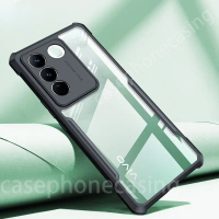 เคส TPU แบบนิ่ม, สำหรับ Vivo V27e และ V27 Pro 5G, 2023, เคสโทรศัพท์, ใสและโปร่งใส, กันกระแทก, งานหนั