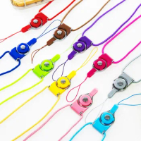 5/10PCS Cell Phone Hanging Strap Mobile Phone Datachable Neck Straps Flexible Sling Necklace Rope For iPhone 8 7 6 6s Samsung