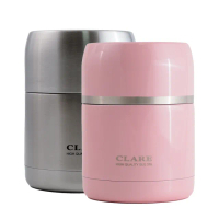 CLARE晶鑽316全鋼真空燜燒罐-600ml-1入(燜燒罐)