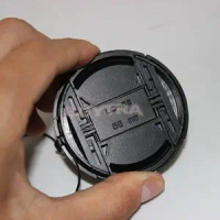 Camera Anti-lose Cord Lens Cover Snap-on Front 18-55 58mm Cap For Canon 450D 500D 550D 600D