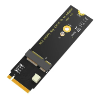 M.2 NGFF A+E Key Wifi/Bluetooth Card To M.2 Key M Adapter Card For AX200/AX201/AX210 Parts