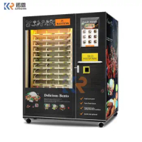 Meal Food Vending Machine With Microwave 24 Hours Vending Machine Automatic Hotting Selling Vending Machine