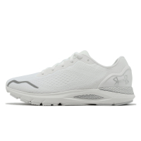 Under Armour UA 慢跑鞋 HOVR Sonic 6 女鞋 白 銀 緩震 反光 運動鞋 UA 3026128101