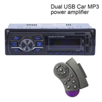 RK-535 Dual USB MP3 Player Universal Car MP3 Micro-SD Card U Disk Audio FM Radio MP3 Music Player Car Audio FM Tuner MP3 Player