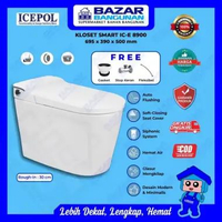 Icepol - Smart Closet Kloset Toilet Duduk Pintar WC IC-E 8900 Automatic Otomatis AS 30 Oulu Toto