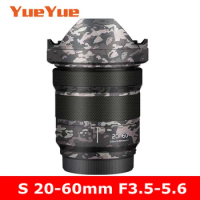 For Panasonic S 20-60mm F3.5-5.6 Anti-Scratch Camera Lens Sticker Coat Wrap Protective Film Body Protector Skin Cove